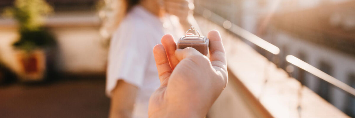 proposta di matrimonio in limousine